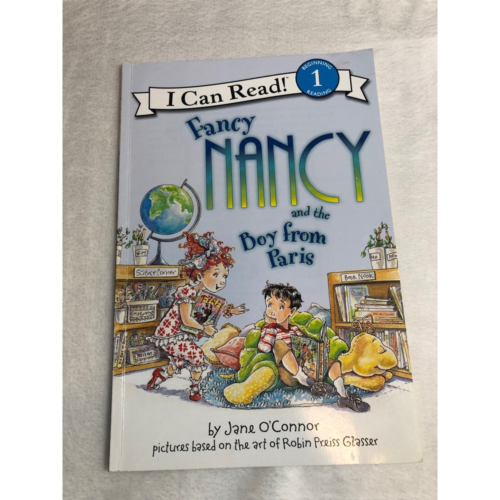 Fancy Nancy and the Boy from Paris Book Kids Level 1 I Can Read